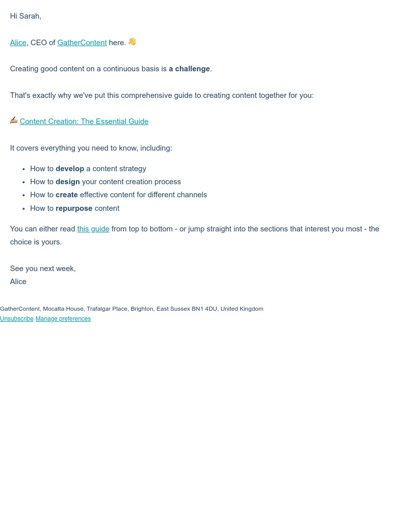 GatherContent - Creating content: Everything you need to know