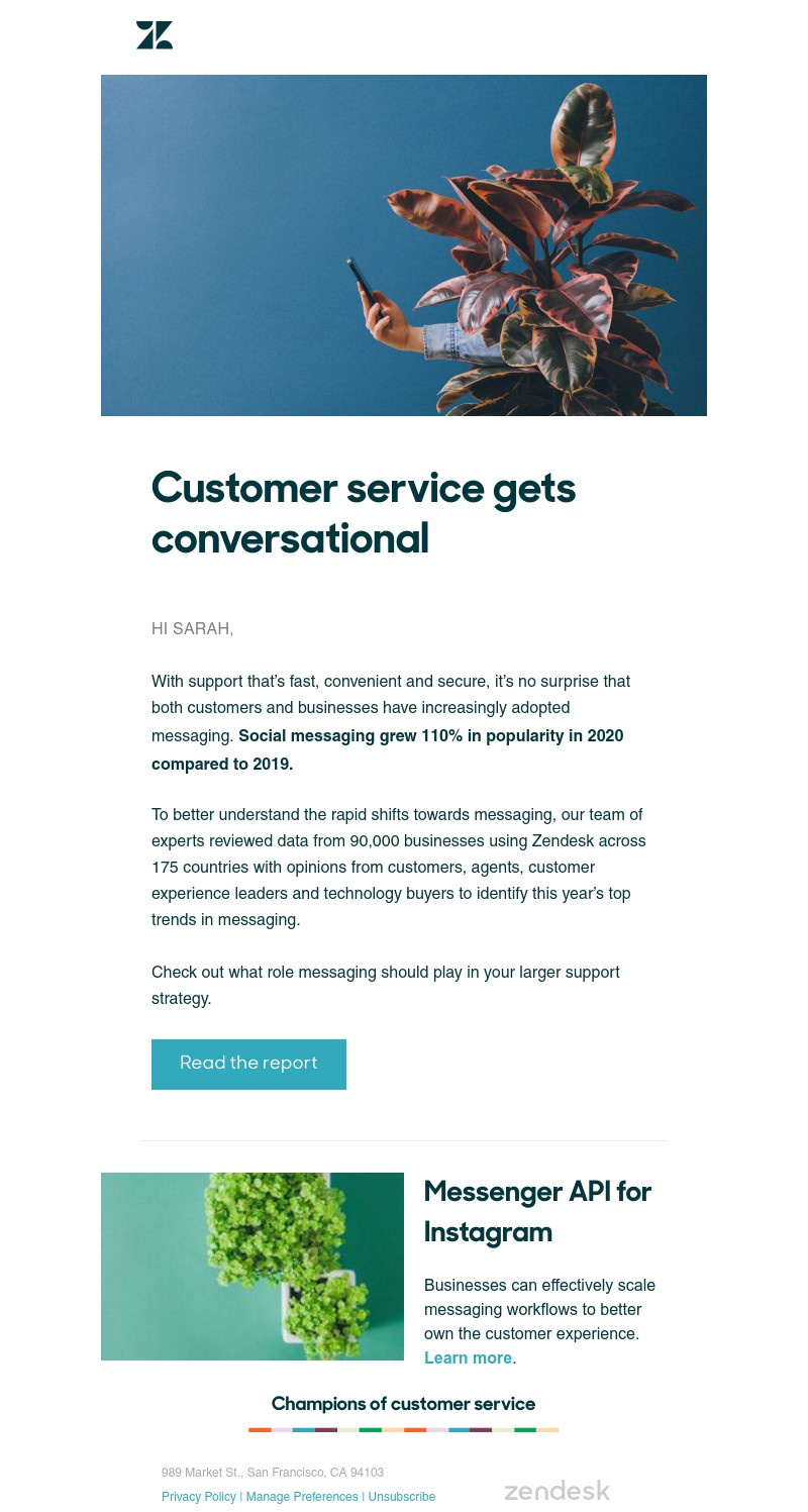 Zendesk - Top trends in messaging for your support strategy