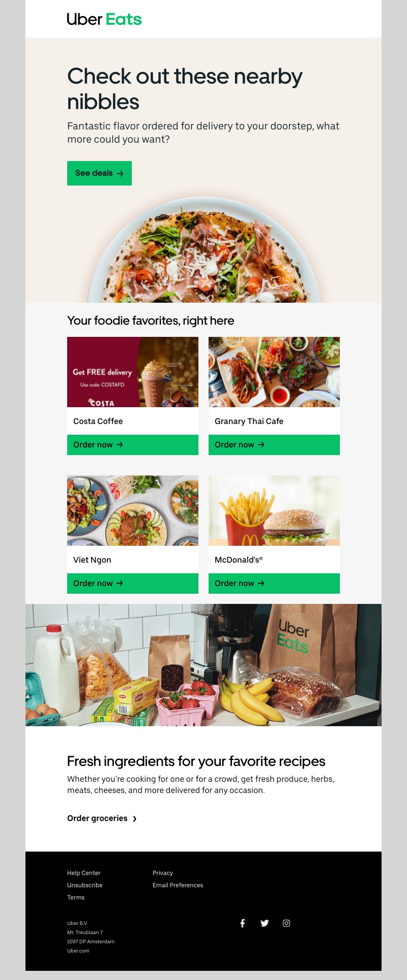 Uber Eats - Enjoy global cuisines, at home
