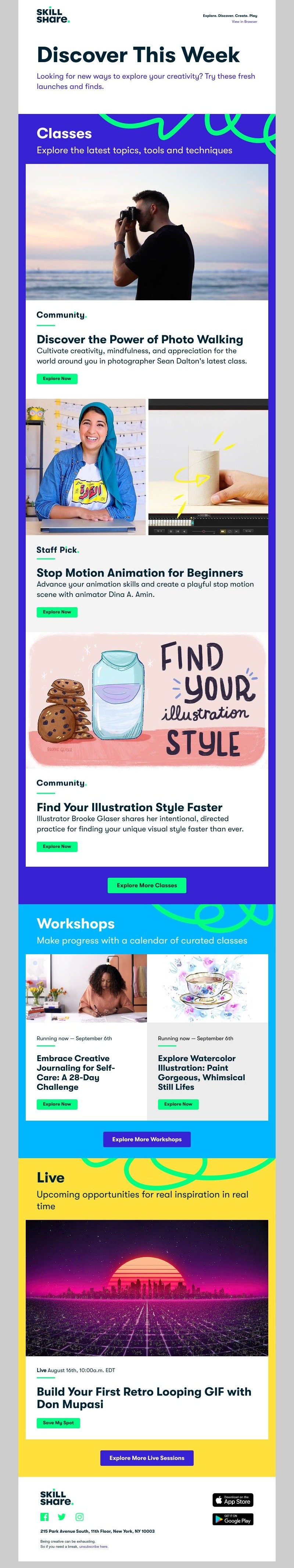 Skillshare - Sarah, Quickly Find Your Illustration Style, Take a Photo Walk, and More!