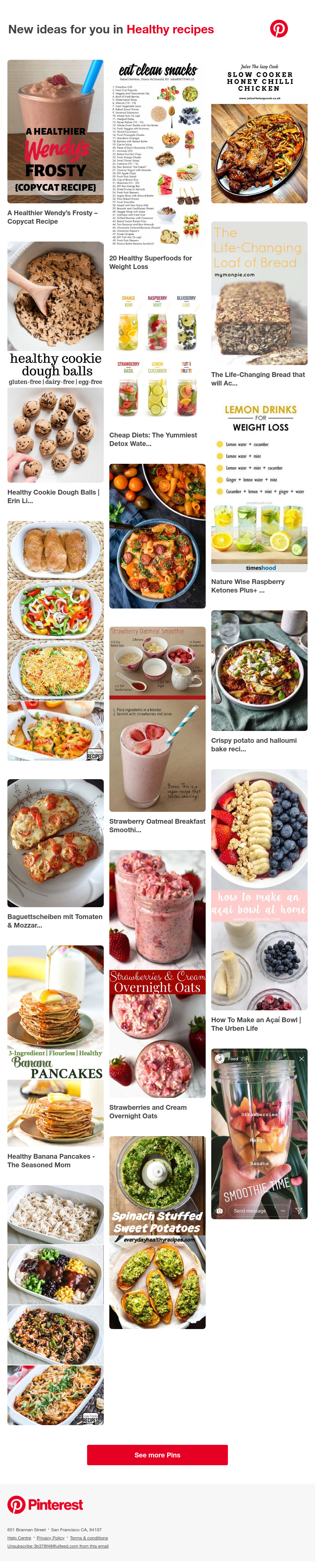 Pinterest - 🍳 18 Healthy recipes Pins you might like