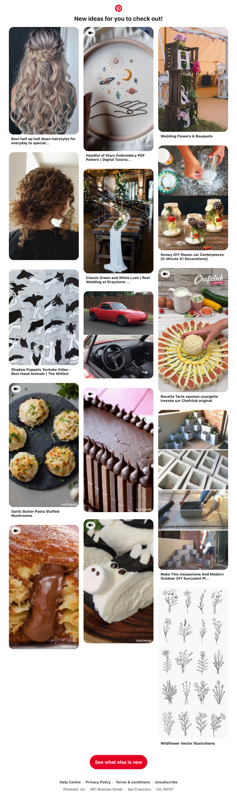 Pinterest - 📌 Your home feed, now featuring 15 new ideas
