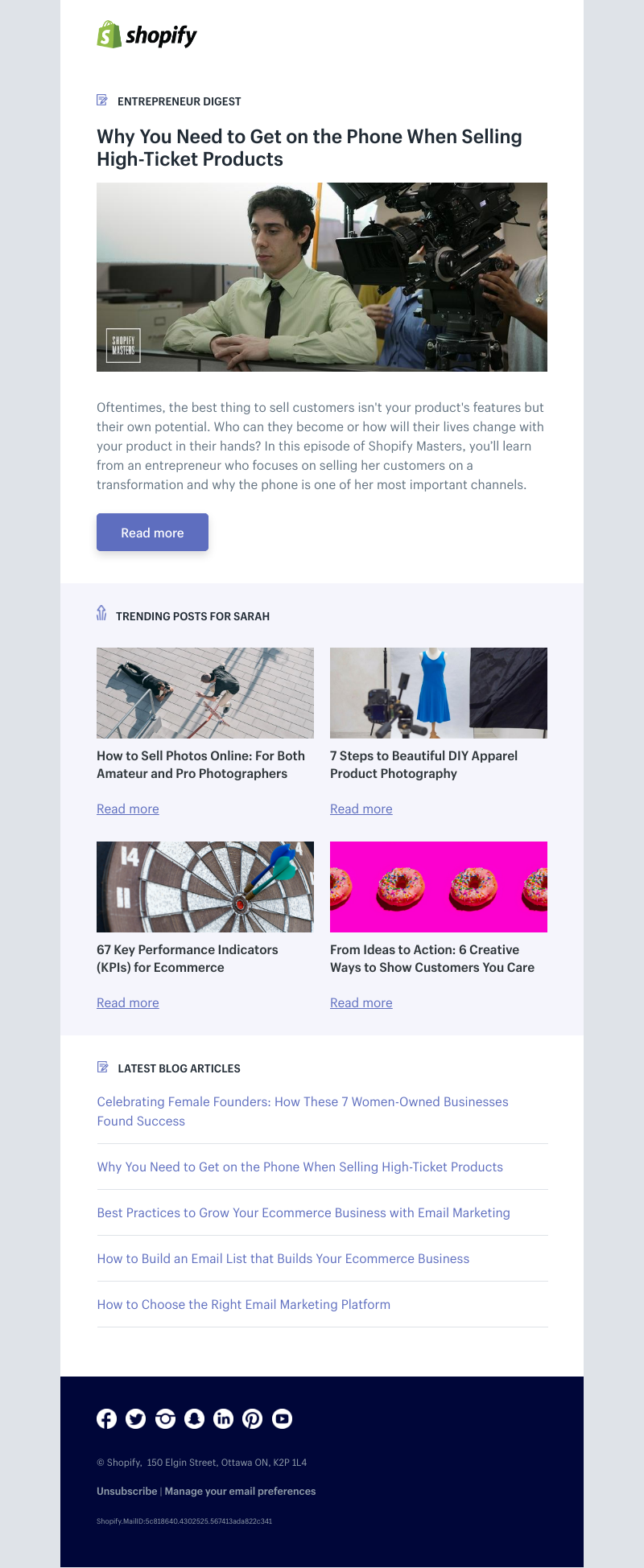 Shopify - Why You Need to Get on the Phone When Selling High-Ticket Products
