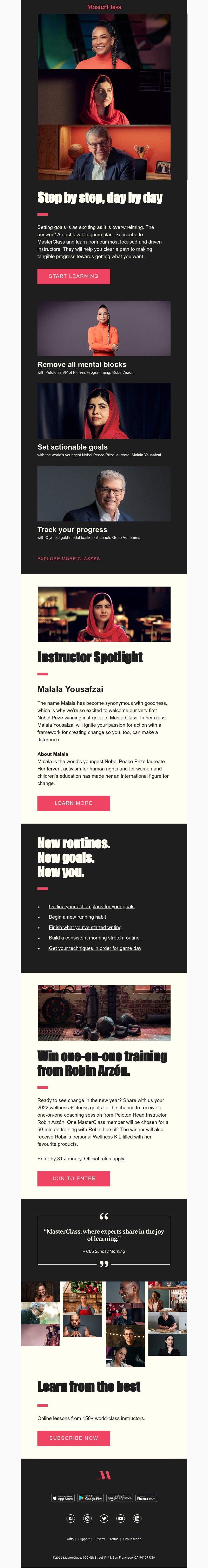  - Set yourself up for success this year