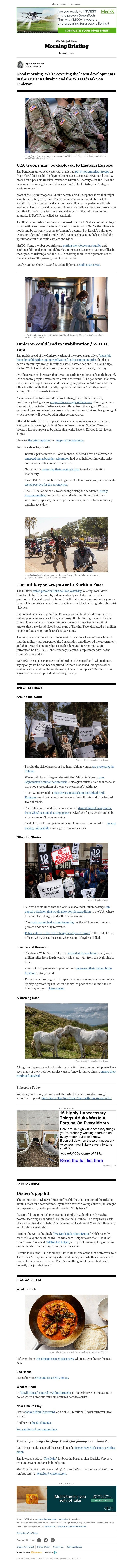 The New York Times - Your Tuesday Briefing