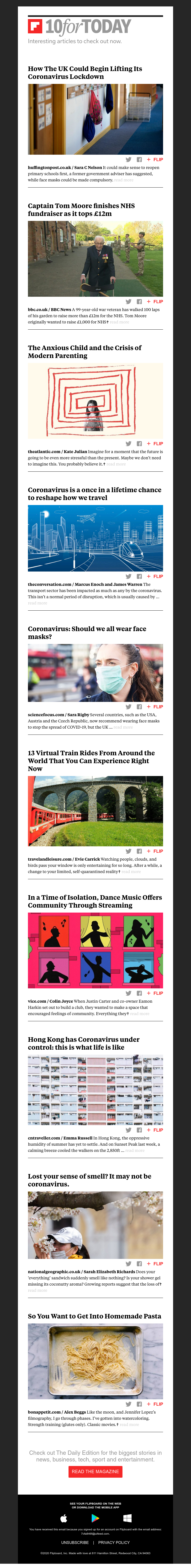Flipboard - How the UK could begin lifting lockdown