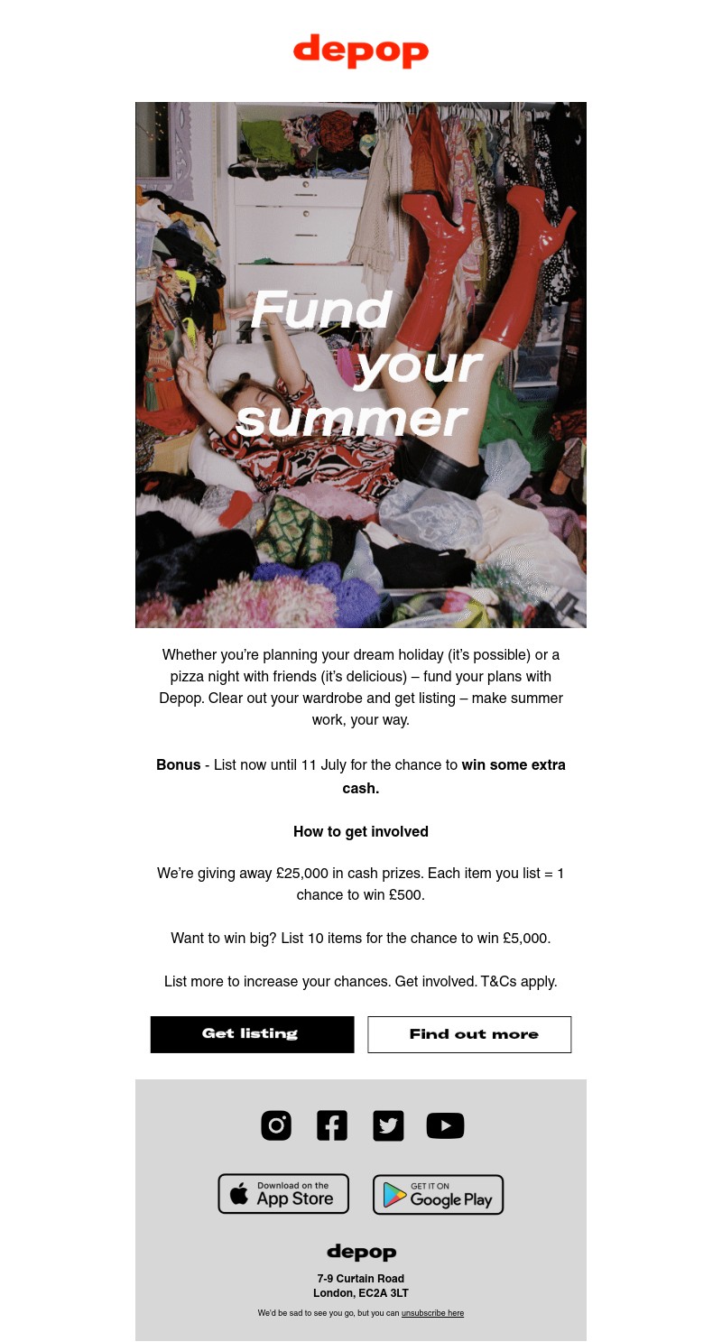 Depop - Be your own boss this summer
