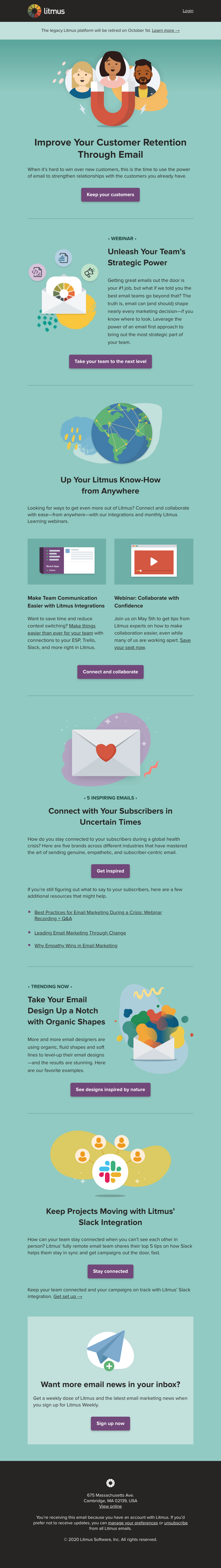 Litmus - All the ways email can help you stay connected