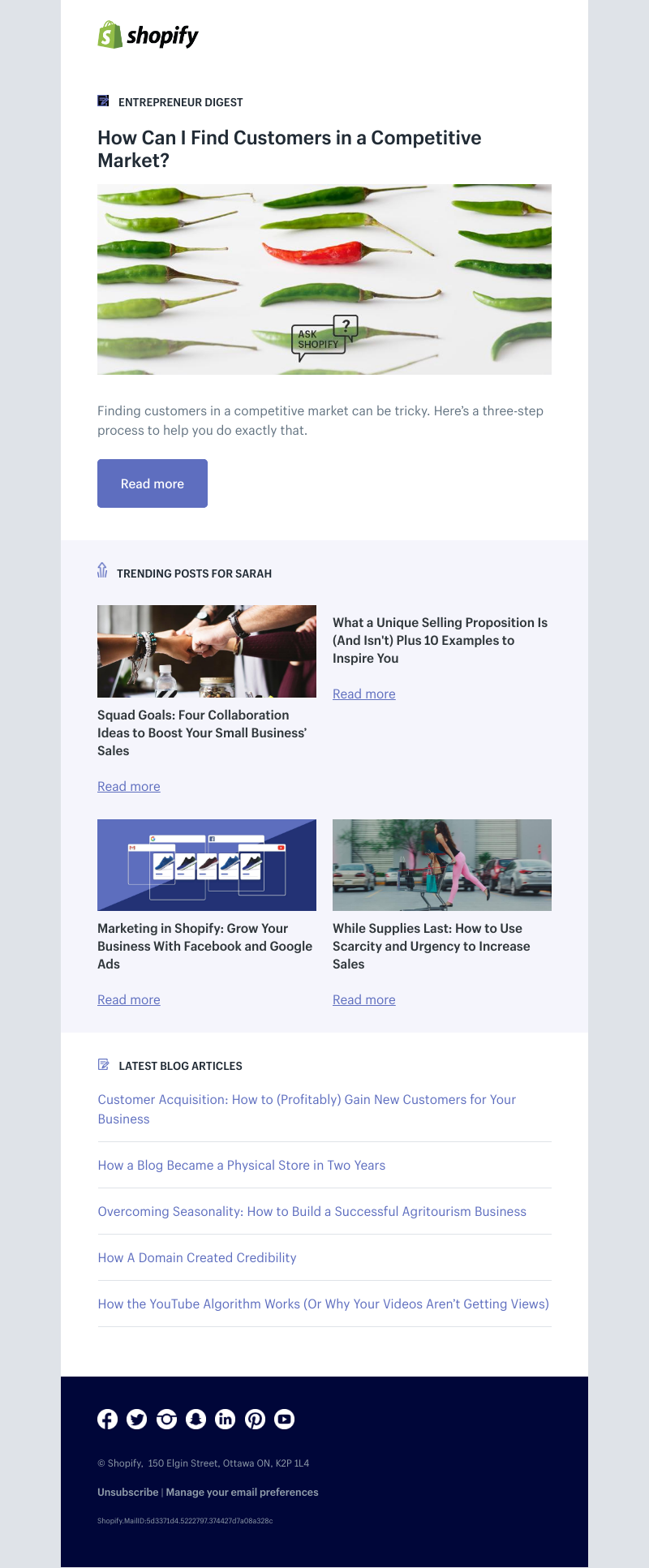 Shopify - How Can I Find Customers in a Competitive Market?