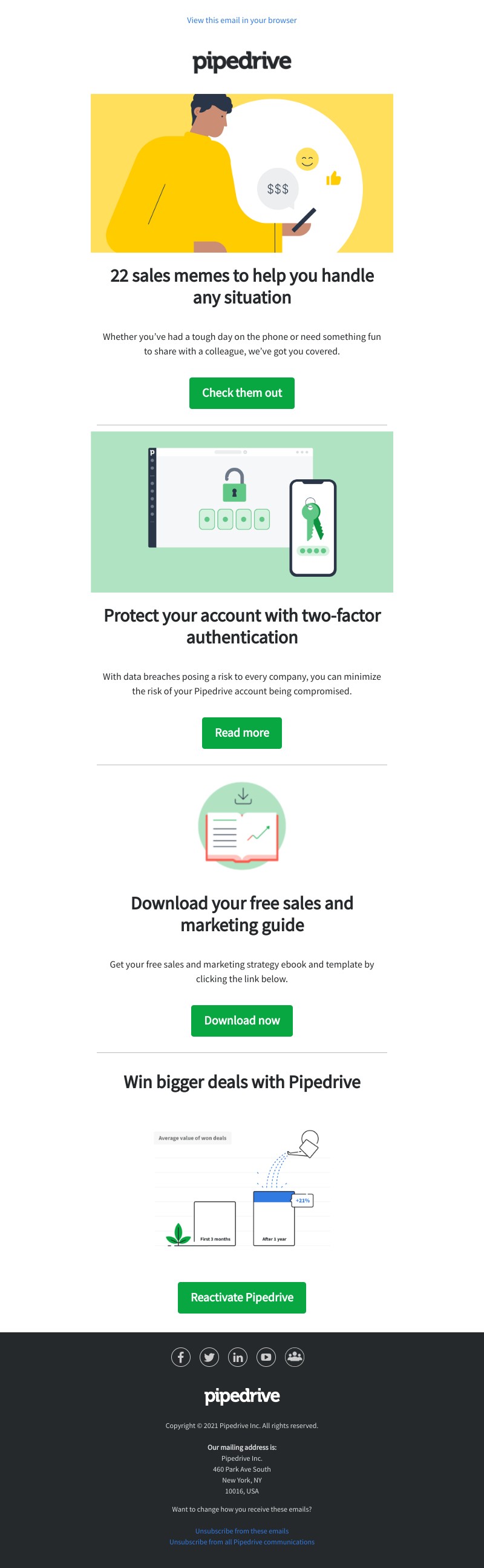 Pipedrive - 22 sales memes every rep will understand