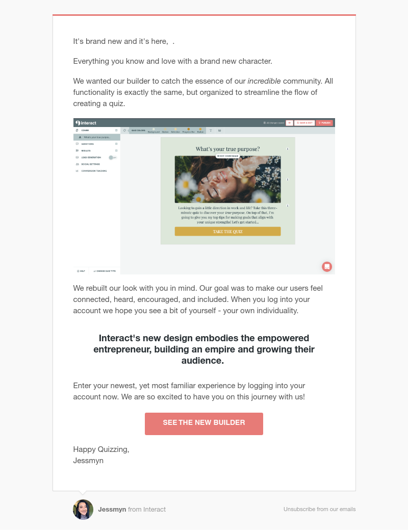 Interact - made by Interact, designed by you