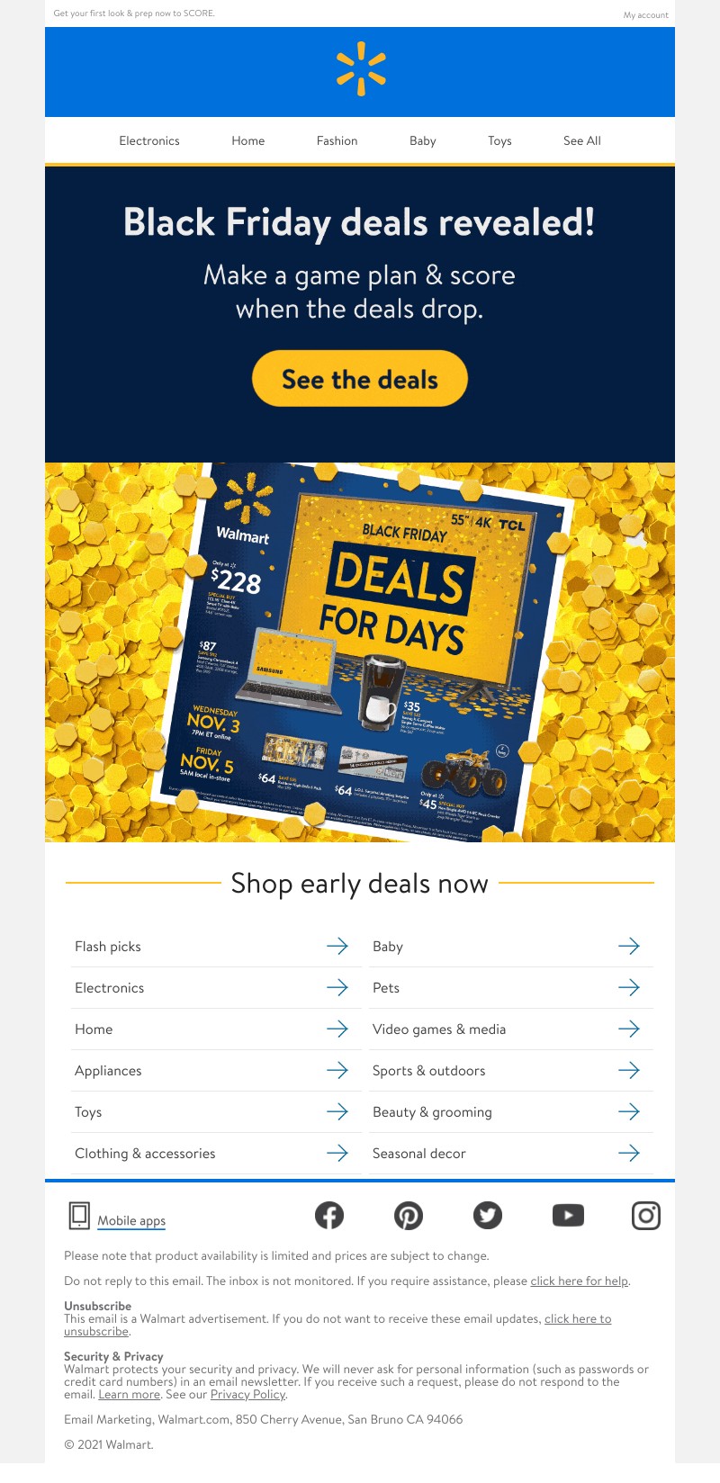 Walmart - BLACK FRIDAY DEALS revealed! 🔮