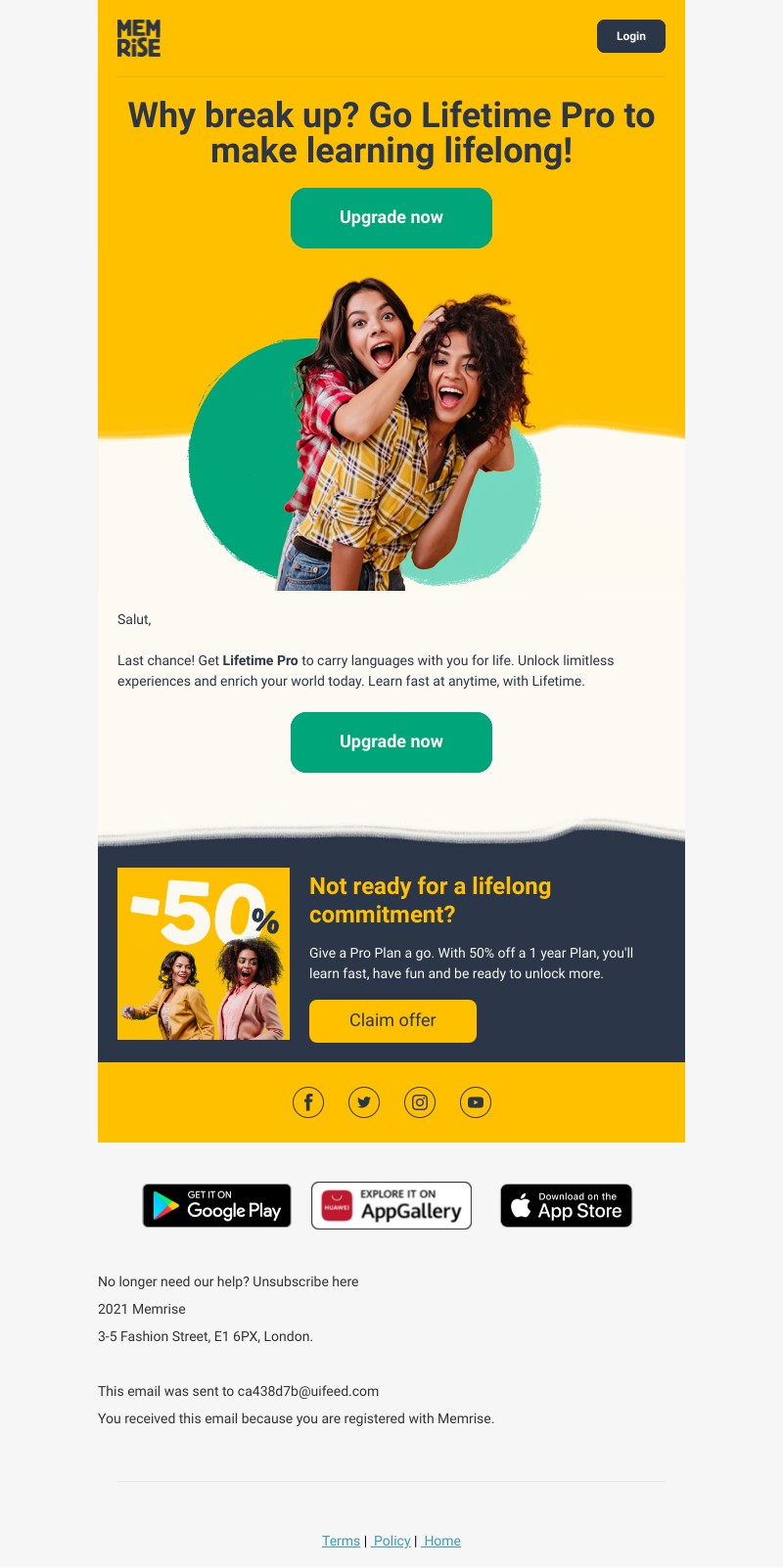 Memrise - Get Lifetime Pro to never stop learning 🚀