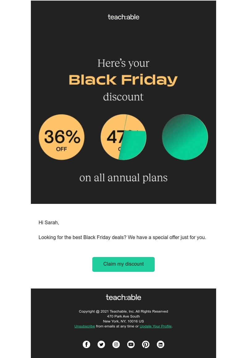 Teachable - Revealed! Your Black Friday offer is inside.
