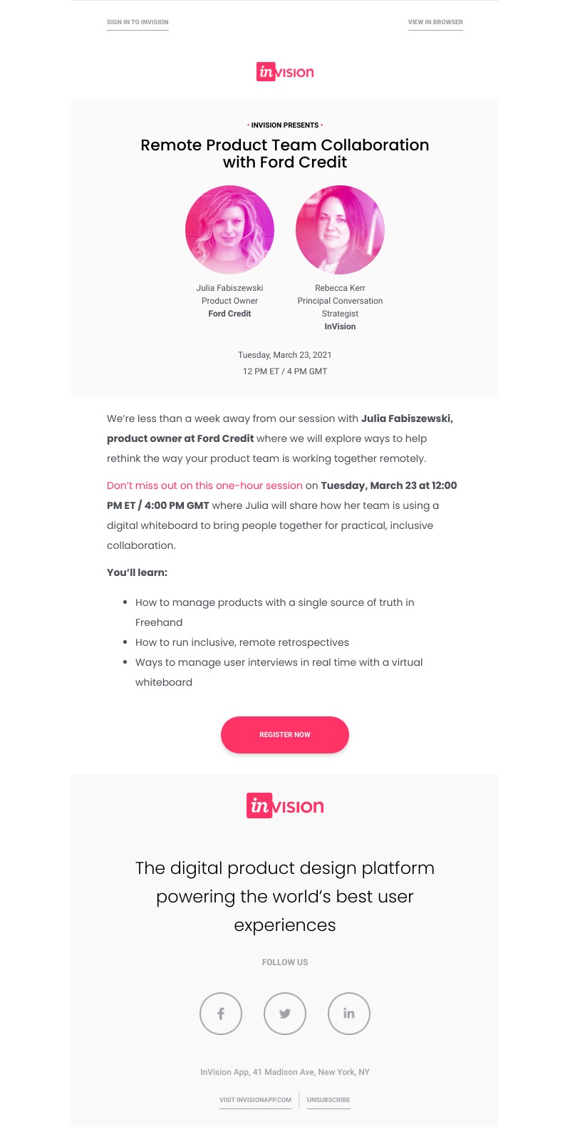 InVision - Don’t miss out – Remote collaboration tips from Ford Credit