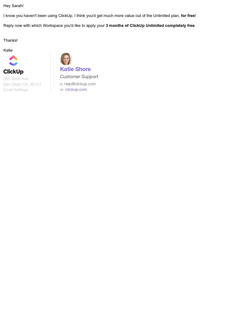 ClickUp - 3 months