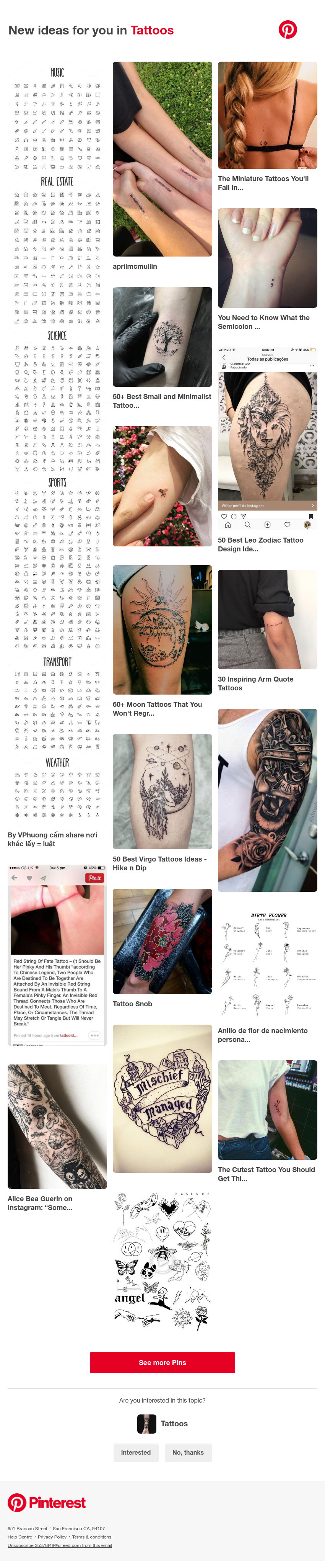 Pinterest - 📌 18 Tattoos Pins to check out
