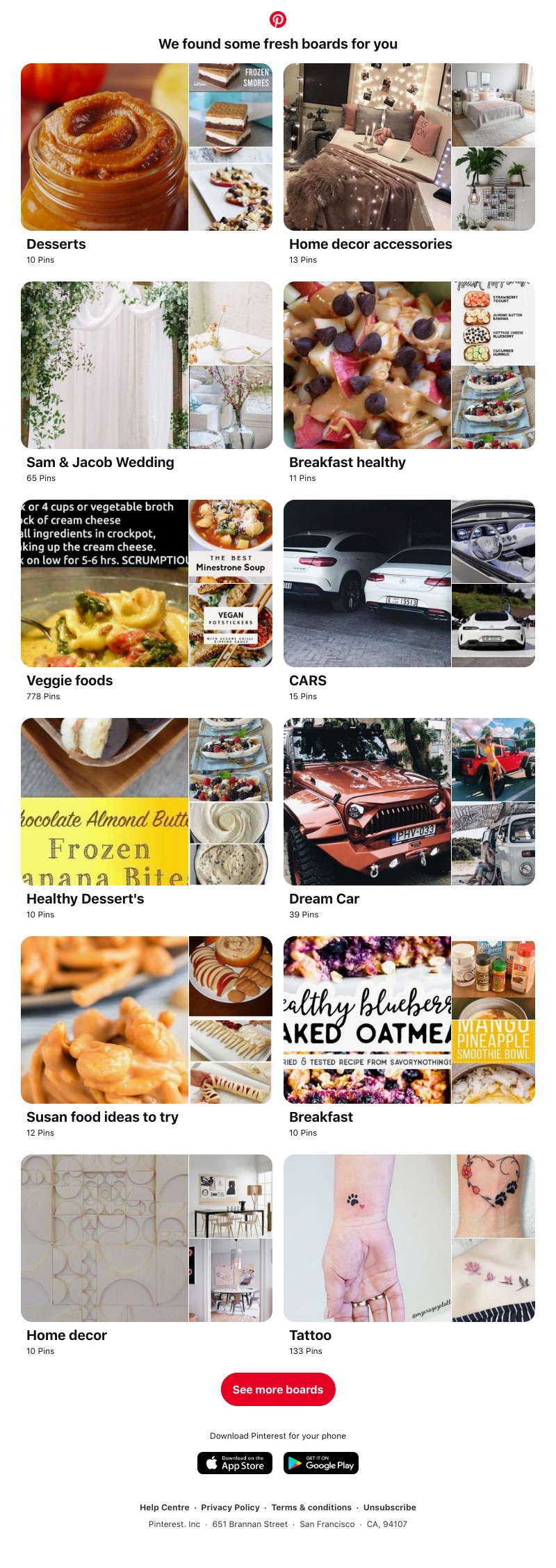 Pinterest - Desserts, Home decor accessories and 12 other boards like yours