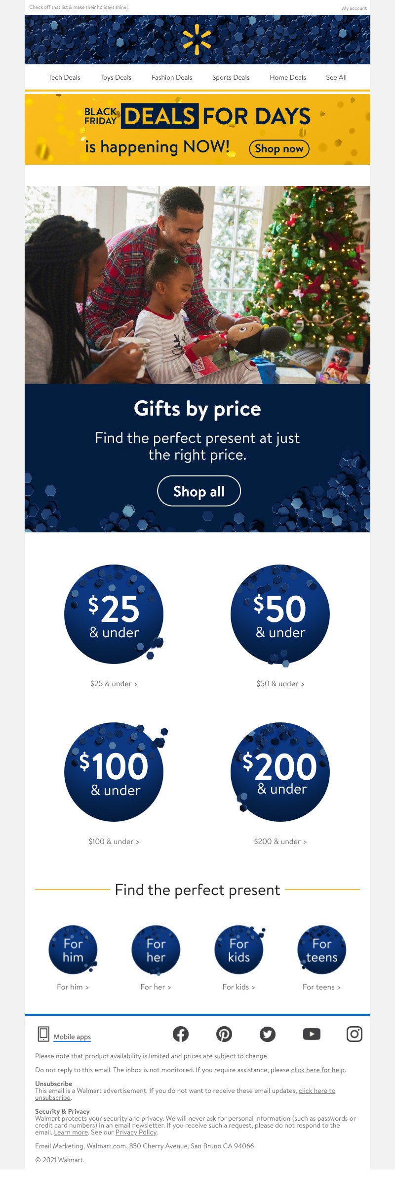 Walmart - ✨ Gifts $25 & under, plus more! ✨