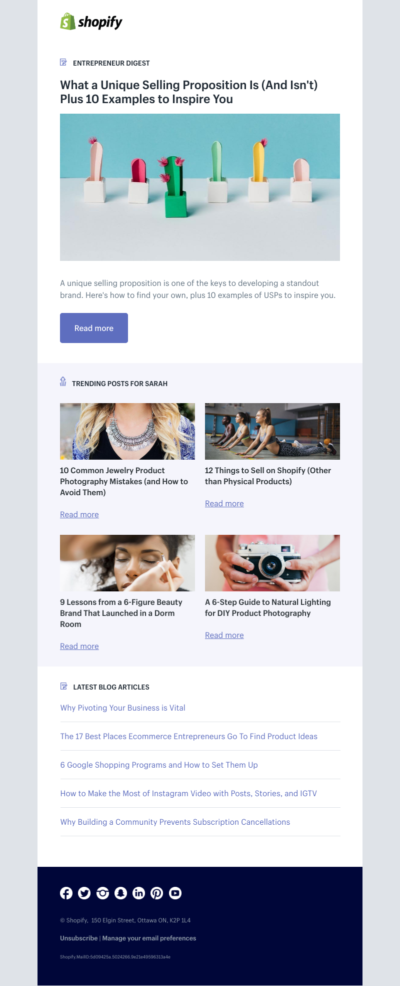 Shopify - What a Unique Selling Proposition Is (And Isn't) Plus 10 Examples to Inspire You