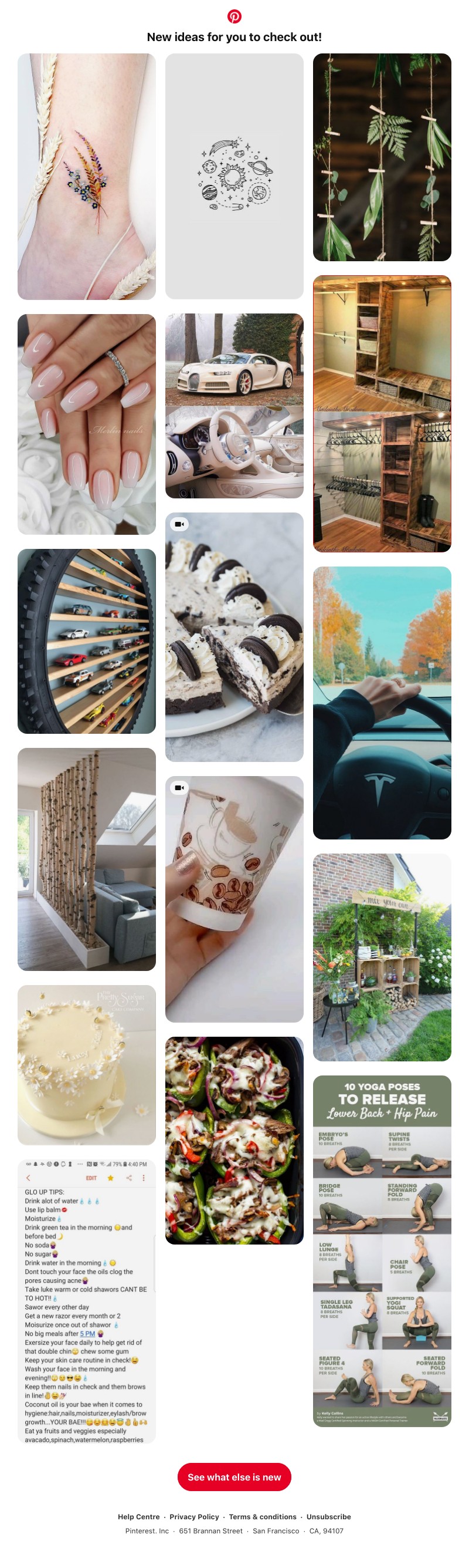 Pinterest - New ideas are ready for you