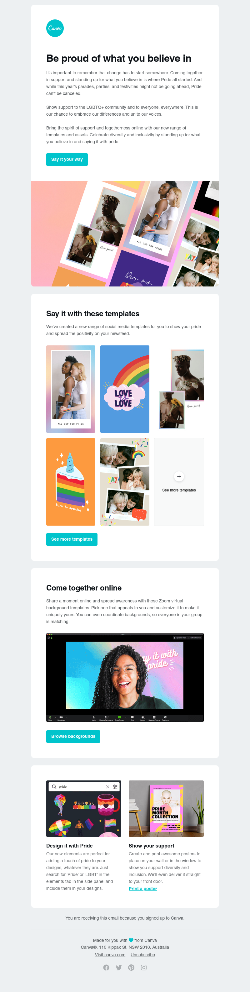 Canva -     Stand up for what you believe in 🌈