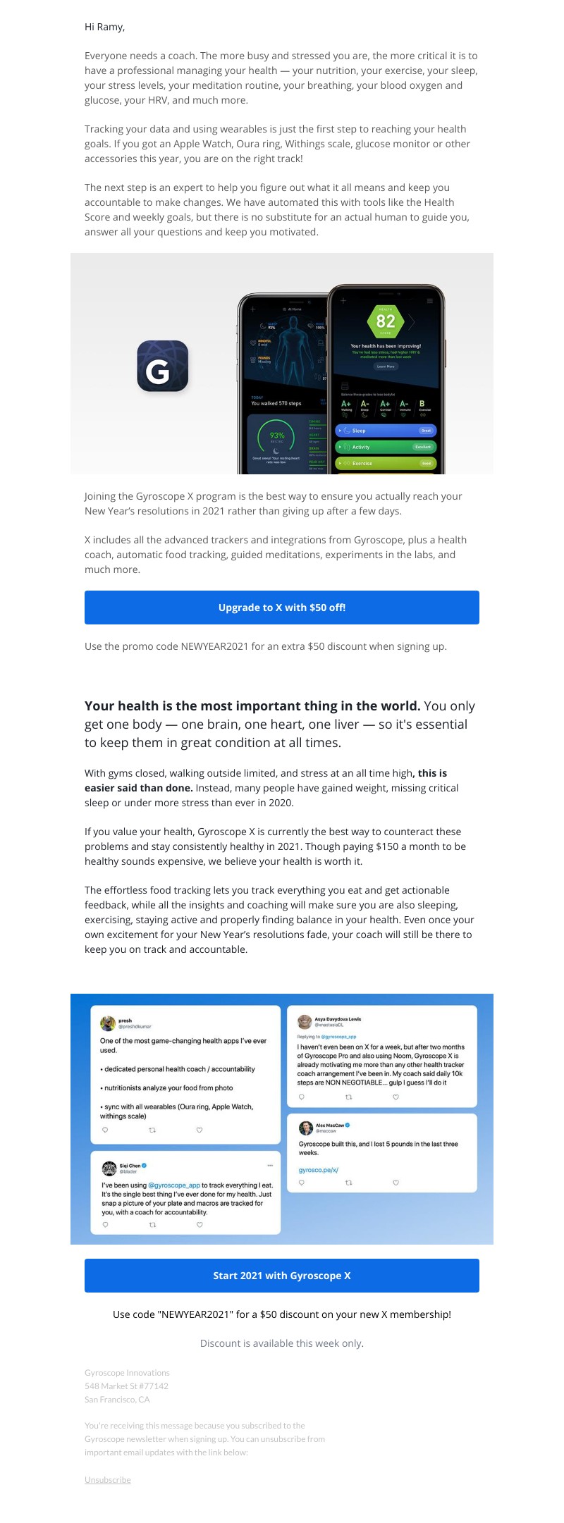 Gyroscope - Save $50 on your new Gyroscope X membership! 🎉