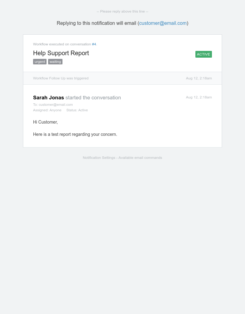  - [#4] Help Support Report