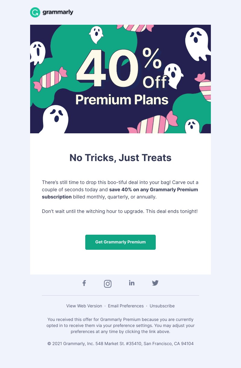 Grammarly - This deal is about to become a ghost