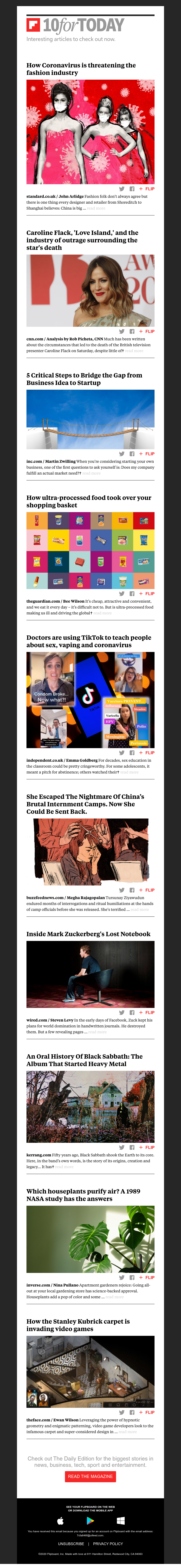 Flipboard - How Coronavirus is threatening the fashion industry