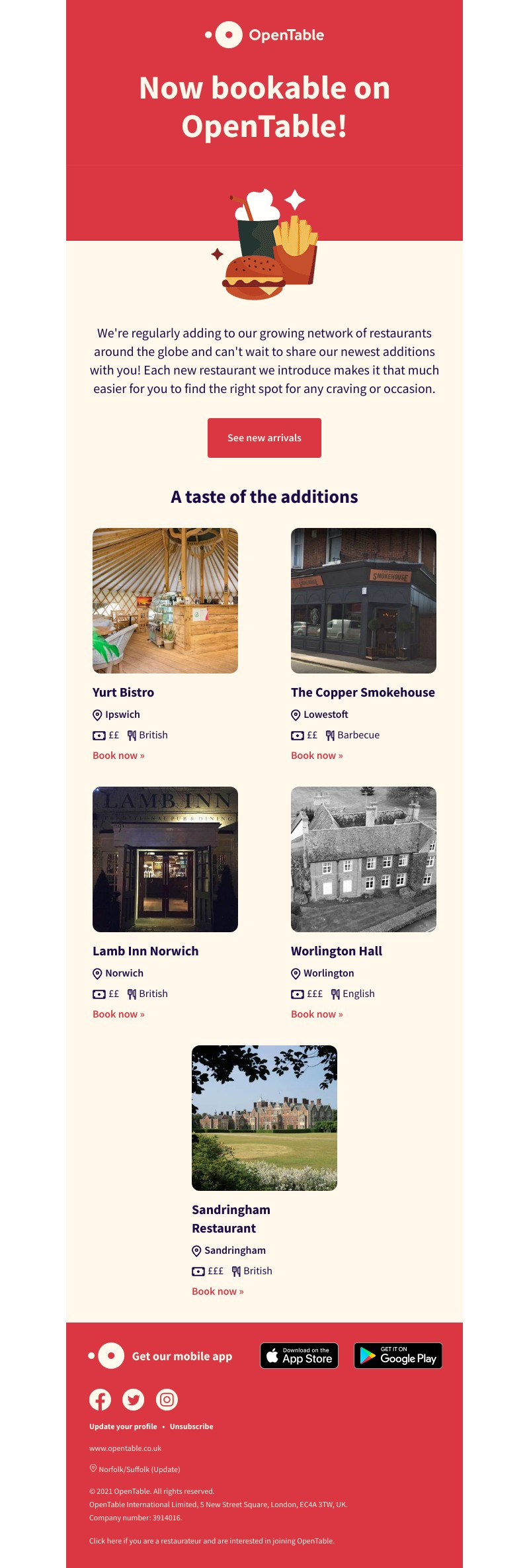 OpenTable - Meet OpenTable's newest restaurants