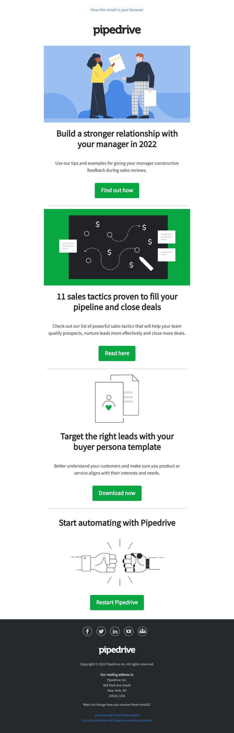 Pipedrive - Build a stronger relationship with your manager in 2022