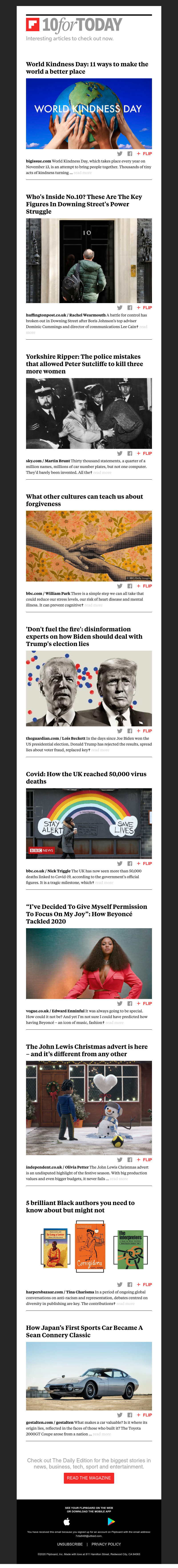 Flipboard - 11 ways to make the world a better place
