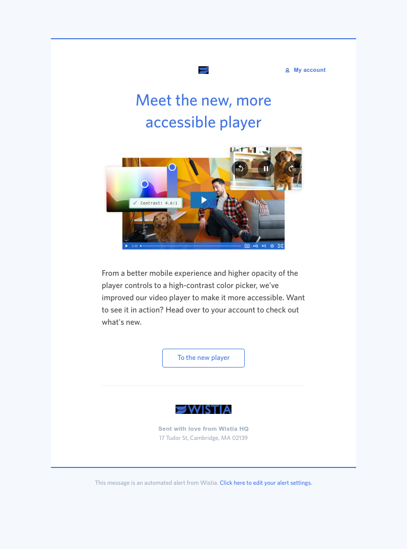Wistia - Your video player is new and improved 📹