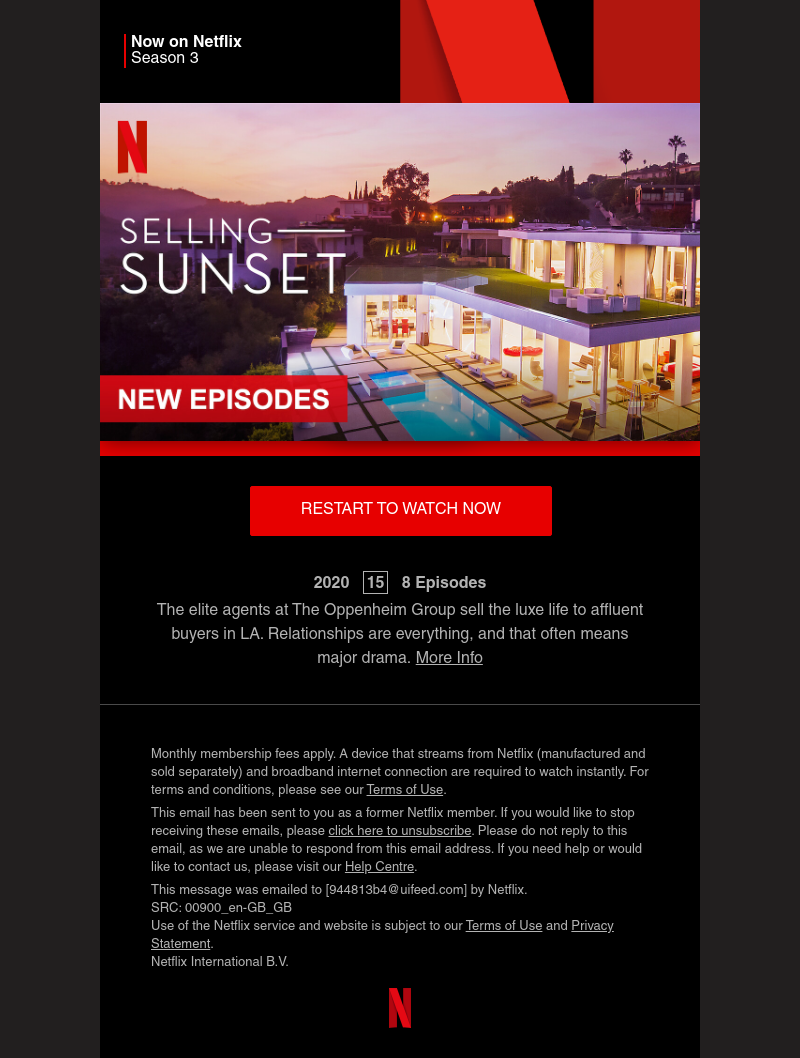 Netflix - Sarah, Selling Sunset Season 3 is now on Netflix