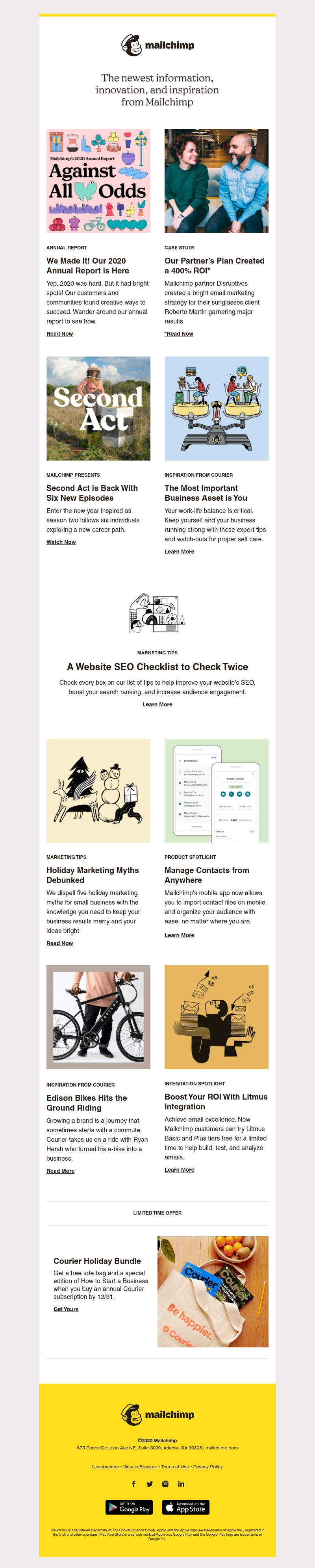 Mailchimp - New Insights for the New Year