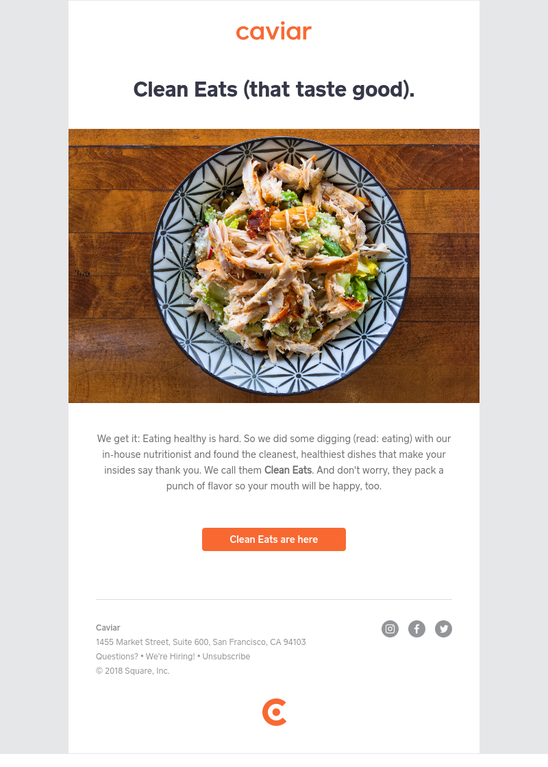  - Clean Eats: Healthy dishes that actually taste good