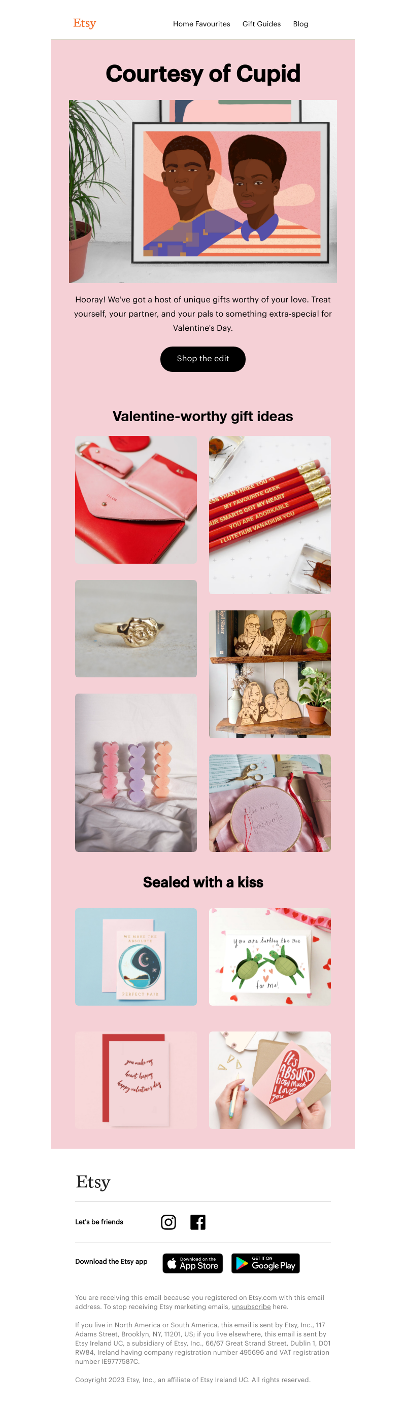 Etsy - What's your love language?