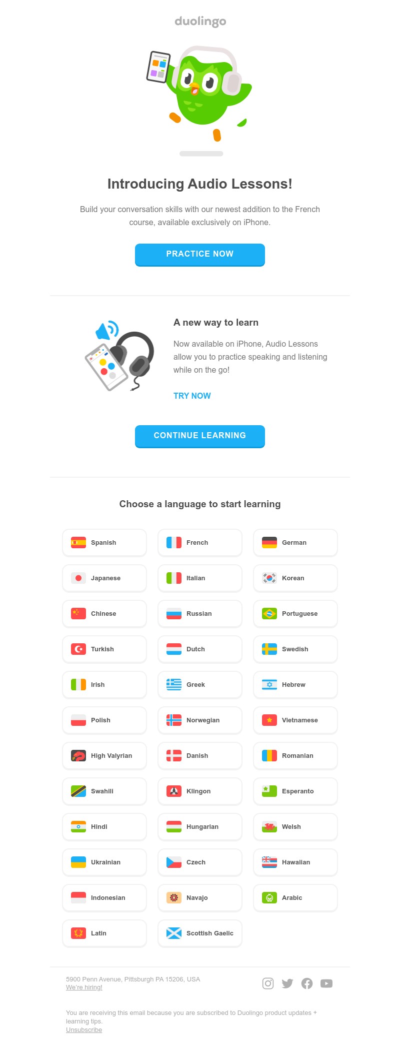 Duolingo - 🎉 Hands-free practice is here!