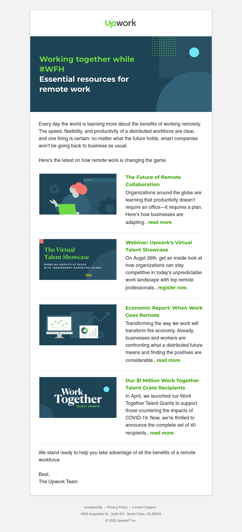 Upwork - How remote work is changing the game