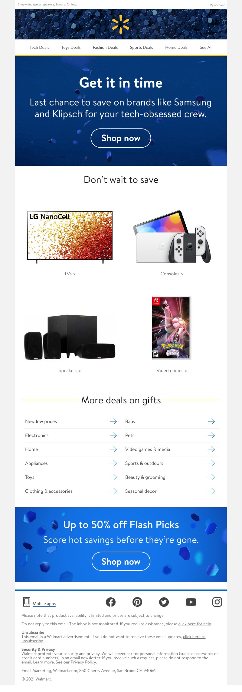 Walmart - Deck the halls with epic tech 🌲