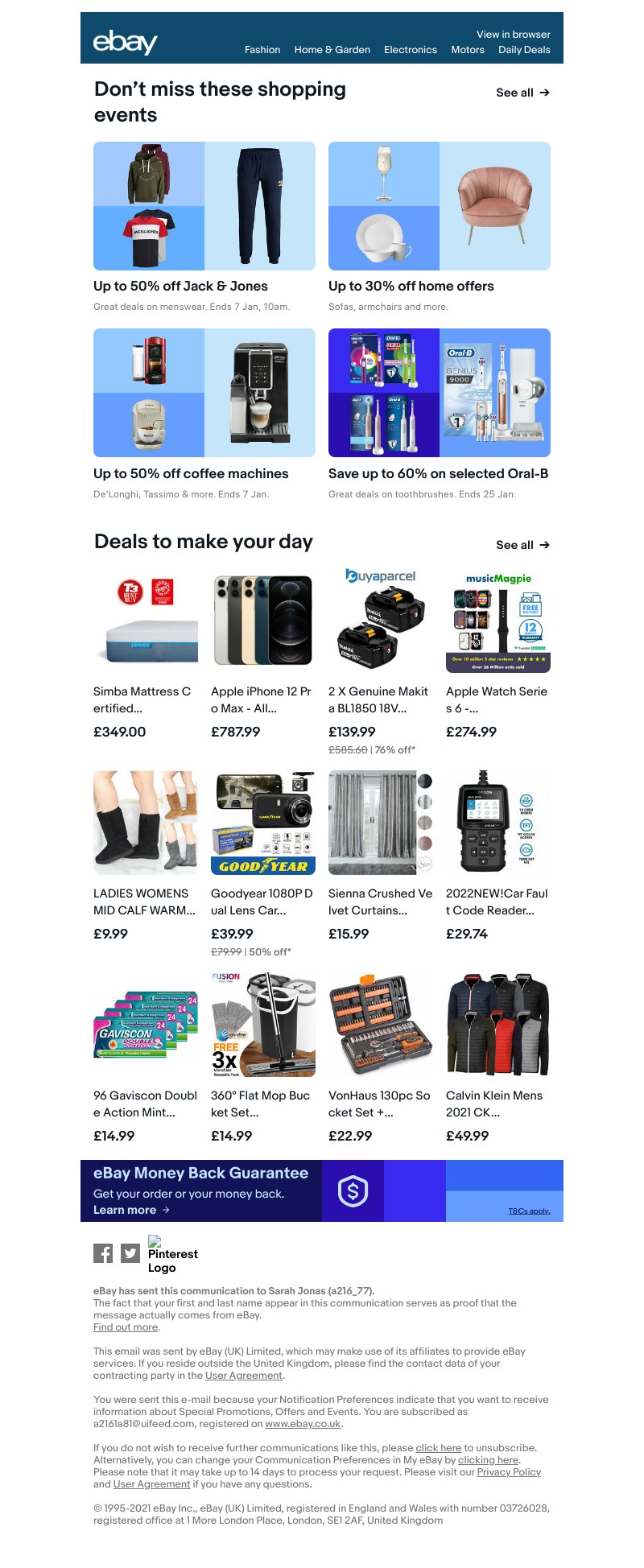 eBay - ☕ These offers are hotter than a cuppa