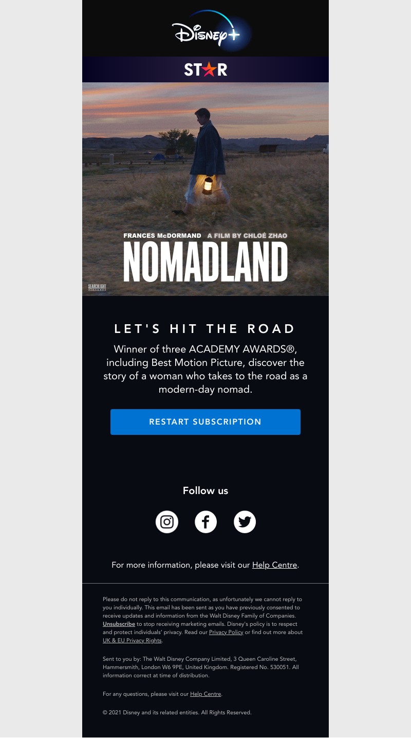 Disney+ - Stream the award-winning Nomadland