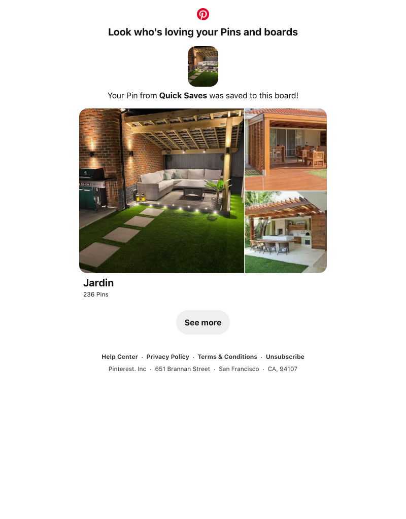 Pinterest - Your Pin from Quick Saves was saved to a similar board