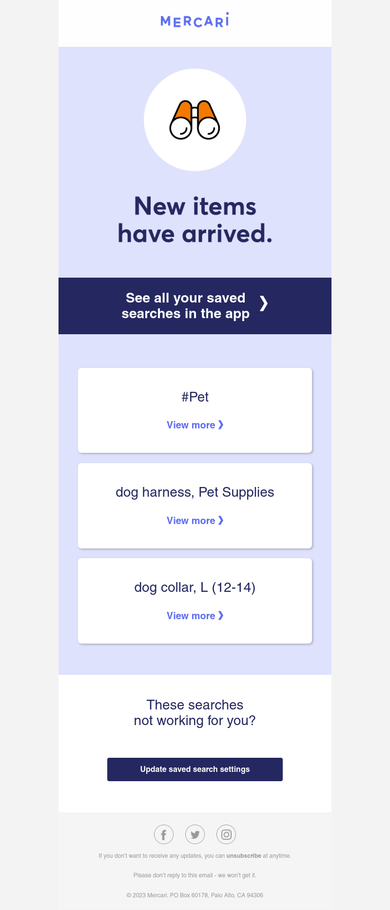 Mercari - New arrivals for your #Pet on March 03
