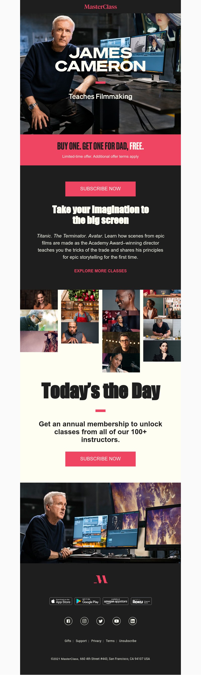  - Meet your new instructor: James Cameron