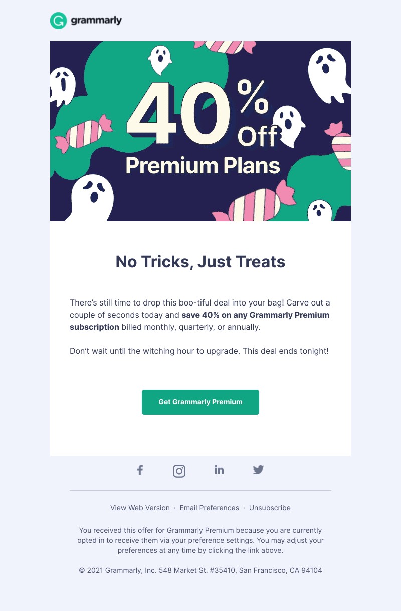 Grammarly - This deal is about to become a ghost