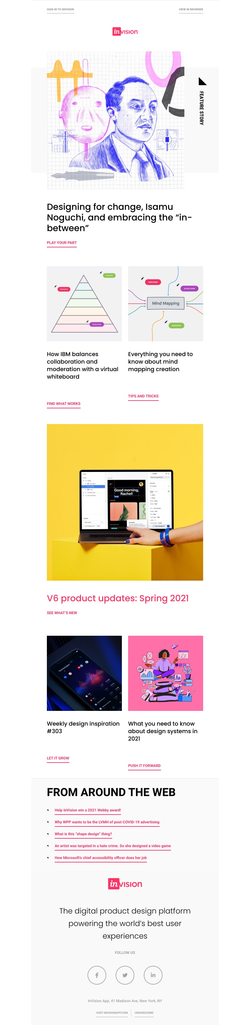 InVision - How might we embrace our in-between?