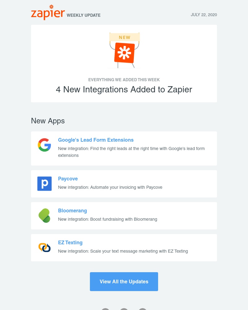 Accepting an invite on Zapier video screenshot