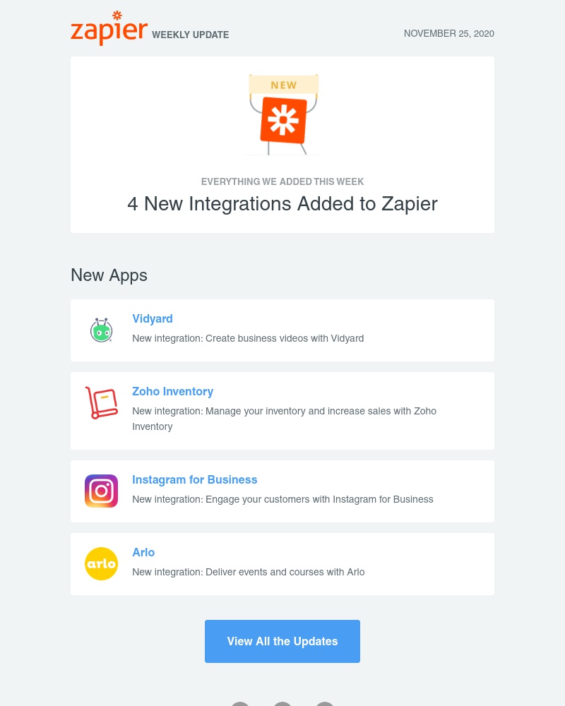 Zapier - 🚀 4 new integrations added to Zapier
